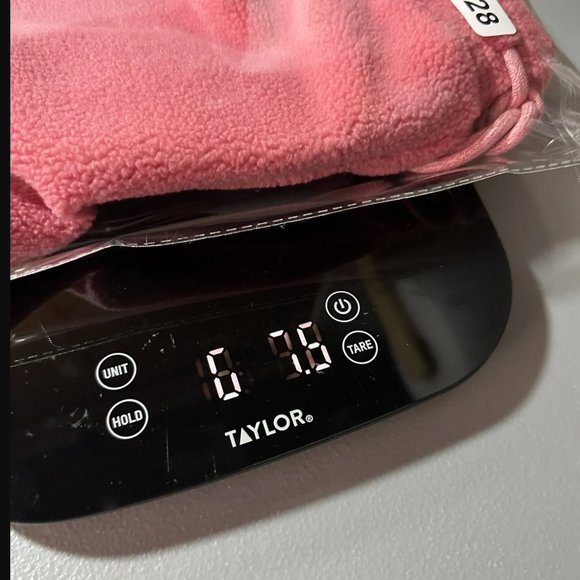 NWOT UGG PETRIA SHERPA SHORTS WOMENS PINK COZY FUZZY POCKETS SIDE SLIT / M - Picture 11 of 15